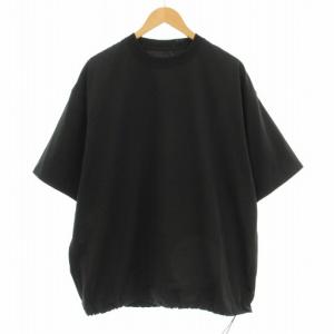 DAIWA PIER39 TECH DRAWSTRING TEE Tシャツ 半袖 ドローコード L 黒 ブラック BE-37023