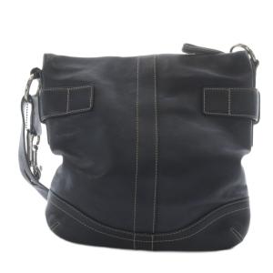 COACH ショルダーバッグ ワンショルダー レザー ブラック 1452 /YO16