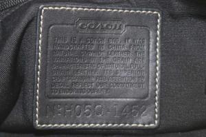 COACH ショルダーバッグ ワンショルダー レザー ブラック 1452 /YO16
