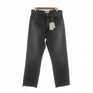 タグ付き 23SS デニムパンツ ジーンズ 1 黒 ブラック ダメージ加工 /RR