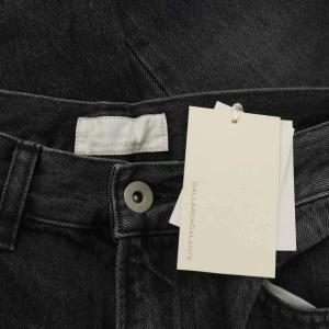 GALLARDAGALANTE タグ付き 23SS デニムパンツ ジーンズ 1 黒 ブラック ダメージ加工 /RR