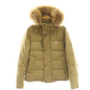 FAUX FUR HOODED DOWN JACKET ダウンジャケット アウター 34 ベージュ JD-8931