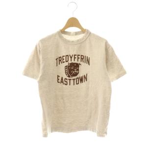 Tシャツ カットソー 半袖 フロッキー M ベージュ /DF