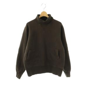 POWER WEAR TURTLE NECK SWEAT SHIRT 38 ブラウン