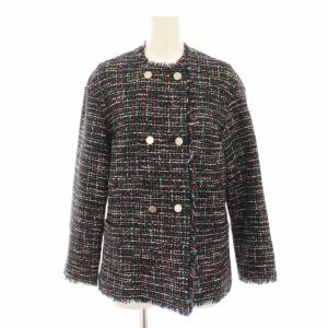 22AW フィッシャーヴァイディSTR VISCHER WEIDI STR ツイードジャケット ノーカラージャケット