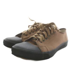 スニーカー シューズ 24.0cm 茶 ブラウン 黒 ブラック /AN42