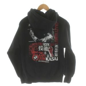 × JUN KASAI CRAZY MONKEY TV 25th ZIP HOODIE パーカー ジップアップ