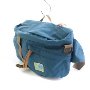 karrimor ウエストバッグ ボディバッグ ショルダーバッグ ナイロン 青 ブルー /BB
