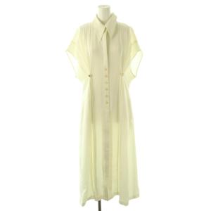 Trixie pleats panel dress ワンピース ロング 2 アイボリー AR2026-WH