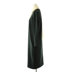 TOMORROWLAND collection ワンピース ロング 36 ブラック オフホワイト /ES