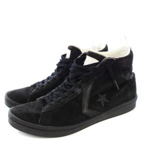CONVERSE NONNATIVE PRO-LEATHER HI ハイカットスニーカー スエード 8 黒 34200460