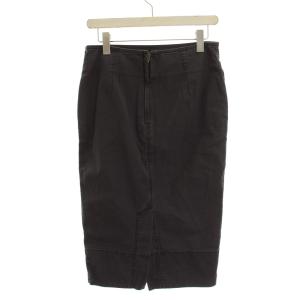 MADISONBLUE SOFIE BACK SATIN TIGHT LONG SKIRT タイトスカート ロング 2 グレー