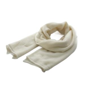 ストール カシミヤ 白 ホワイト /AN35