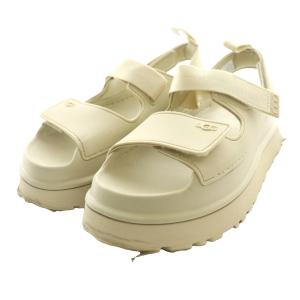 ゴールデングロウ GoldenGlow サンダル US6 25cm アイボリー 1152685 /SS