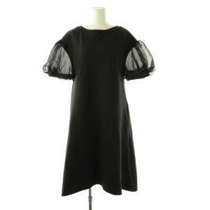 CWCO202080/ ワンピース ロング 36 ブラック /ES