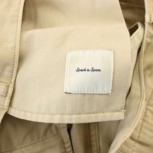 Spick&Span 24ss Higuchi×S チノワイドパンツ 40 ベージュ 無地 フルレングス /JP