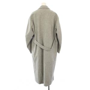 HYKE ショップコート チェスターコート ロング 1 グレー 172-17122 /KH