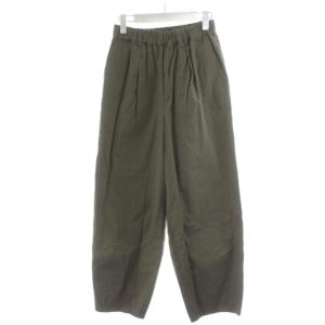 25SS コットンツイルイージーカーブパンツ F カーキ 25030462124010 /AN51
