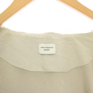 URBAN RESEARCH DOORS 24SS ナイロンマウンテンパーカー ジャケット M ベージュ DR44-27A107 /KH