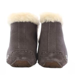UGG australia ALENA アレーナ モカシン ムートンブーツ ショートブーツ フラット スエード リボン US6 23cm