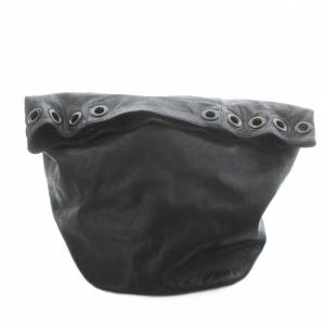 en cuir ショルダーバッグ ブラック FV-I06-731