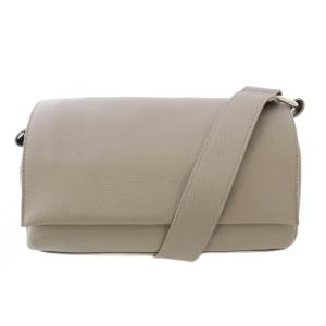 24SS レザーボディバッグ グレージュ BEZ1041612A0001