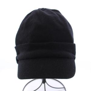 COMOLI 25AW ウールニットキャップ ブラック C03-07004