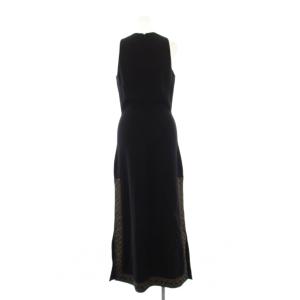 CELINE ノースリーブワンピース 36 ブラック 26169/0027