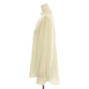 Theory 23SS Classic Crepe Stand Collar Vol TP シャツ ブラウス プルオーバー