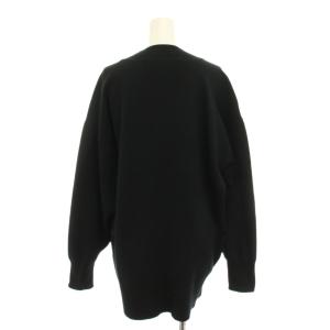 Adam et Rope' 25AW ニットカーディガン ニットジャケット Vネック 長袖 F 黒 ブラック GAK-25070-B