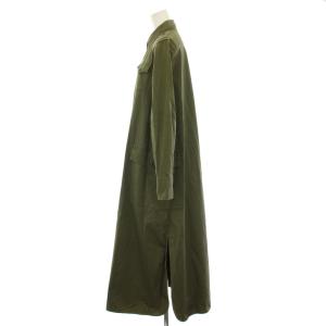 DSQUARED2 シャツワンピース ロング 長袖 40 カーキ S75CT0876 /YT