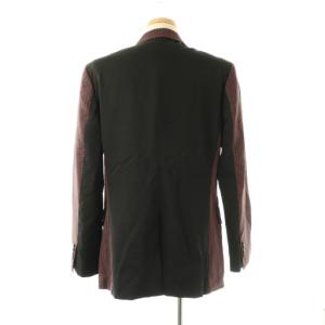 PAUL SMITH セットアップ チェック柄 テーラードジャケット パンツ XL レッド グリーン ブラック /DO