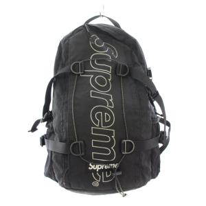 BackPack バックパック ロゴ プリント ブラック