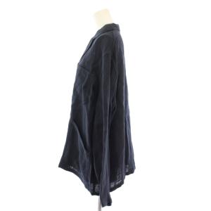 AURALEE 20SS LINEN DOUBLE FACE BLOUZON