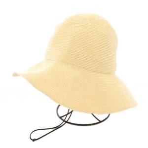 Summer Roll Hat サマーロールハット 帽子 バイカラー F ベージュ 黒 ブラック HC92218