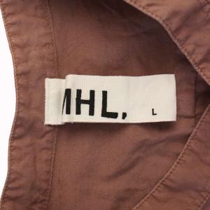 MHL. シャツ 半袖 L ピンク 596-0150517 /BM