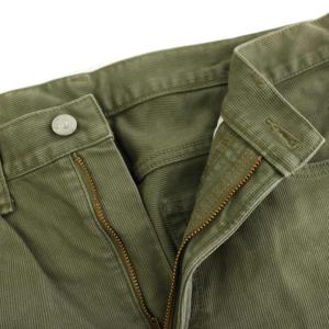 PHERROW'S コットンピケパンツ COTTON PIQUE PANTS コーデュロイパンツ ジップフライ W34 L34