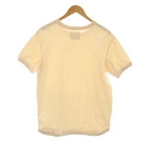 FULLCOUNT Tシャツ 38 アイボリー 無地 ラウンドネック 半袖 /JP