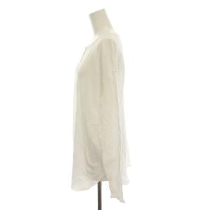 Deuxieme Classe 22AW ワッフルサーマルカットソー Tシャツ 白 ホワイト 長袖 ヘンリーネック 22070500715010