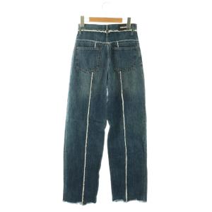 DIESEL デニムパンツ ジーンズ ワイド USED加工 W23-L32 ブルー /ES