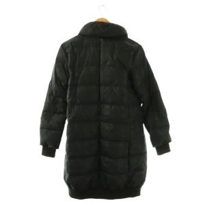 A/X ARMANI EXCHANGE ダウンコート アウター ロング M 黒 /NR OS