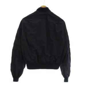 ALPHA INDUSTRIES ジャケット 上着 M ネイビー 長袖 リブ襟 袖ポケット /JP