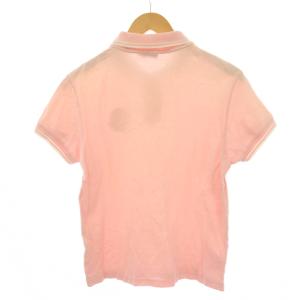 MONCLER Slim Fit ポロシャツ 半袖 ロゴ S ピンク /BM