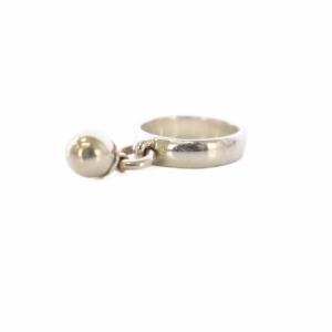 TIFFANY&Co. ボールダングルリング 925 13号