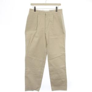 チノ タックテーパードパンツ ジップフライ 30 アイボリー 14605 /BM