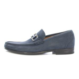 Salvatore Ferragamo ガンチーニ ローファー 8 ネイビー