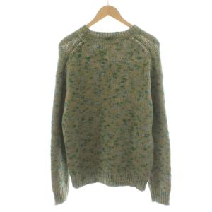 AURALEE 22AW WOOL MIX COLOR SLUB YARN KNIT P/O ニット セーター 長袖 ウール