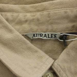 AURALEE 22AW BOTANICAL DYED SELVEDGE DENIM SHIRTS BLOUSON