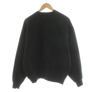 Acne Studios STHLM08 スウェット トレーナー ロゴ S 黒 ブラック FA-UX-SWEA000088 /AN4