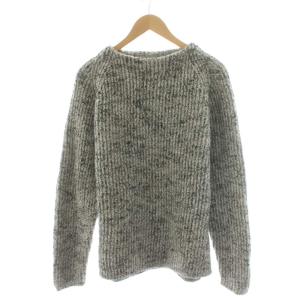 22AW WOOL BABY ALPACA MIX RIB KINT P/O